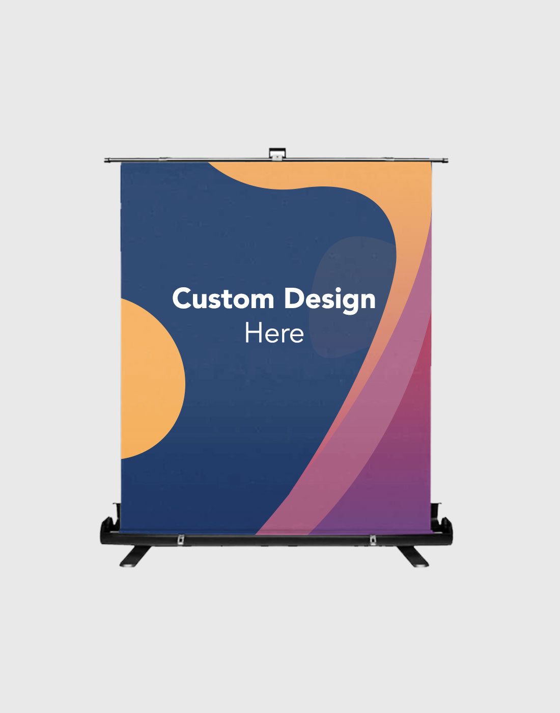 Portable Pull-Up Backdrop application image